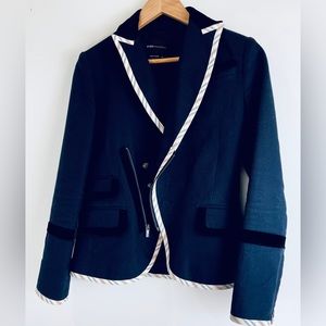 Riding Jacket BCBG Thick Navy Twill